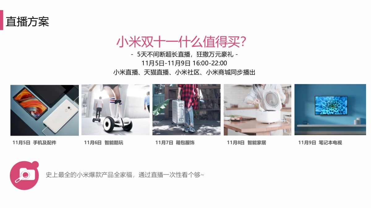 小米双十一直播方案_第3页