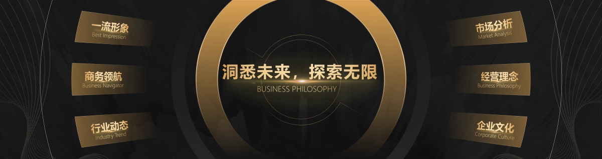 【宽屏设计2】高端黑金发布会模板_第4页