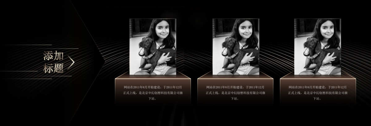 07.【奢华宽屏】黑金奢华发布会PPT模板_第6页