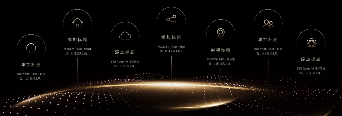 07.【奢华宽屏】黑金奢华发布会PPT模板_第8页