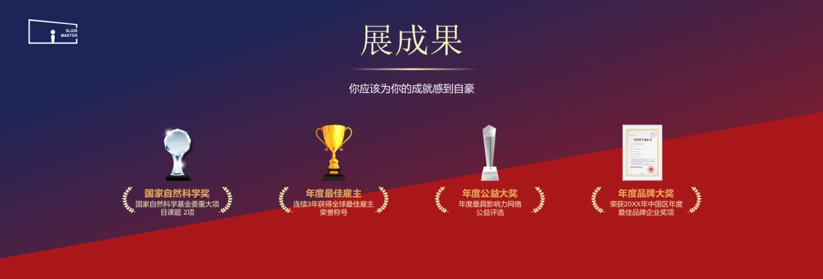 【不负韶华】宽屏发布会&年会&答谢晚宴PPT模板_第6页