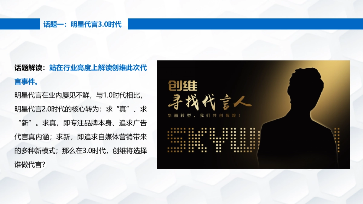 创维品牌形象代言人预热阶段话题策划_第5页