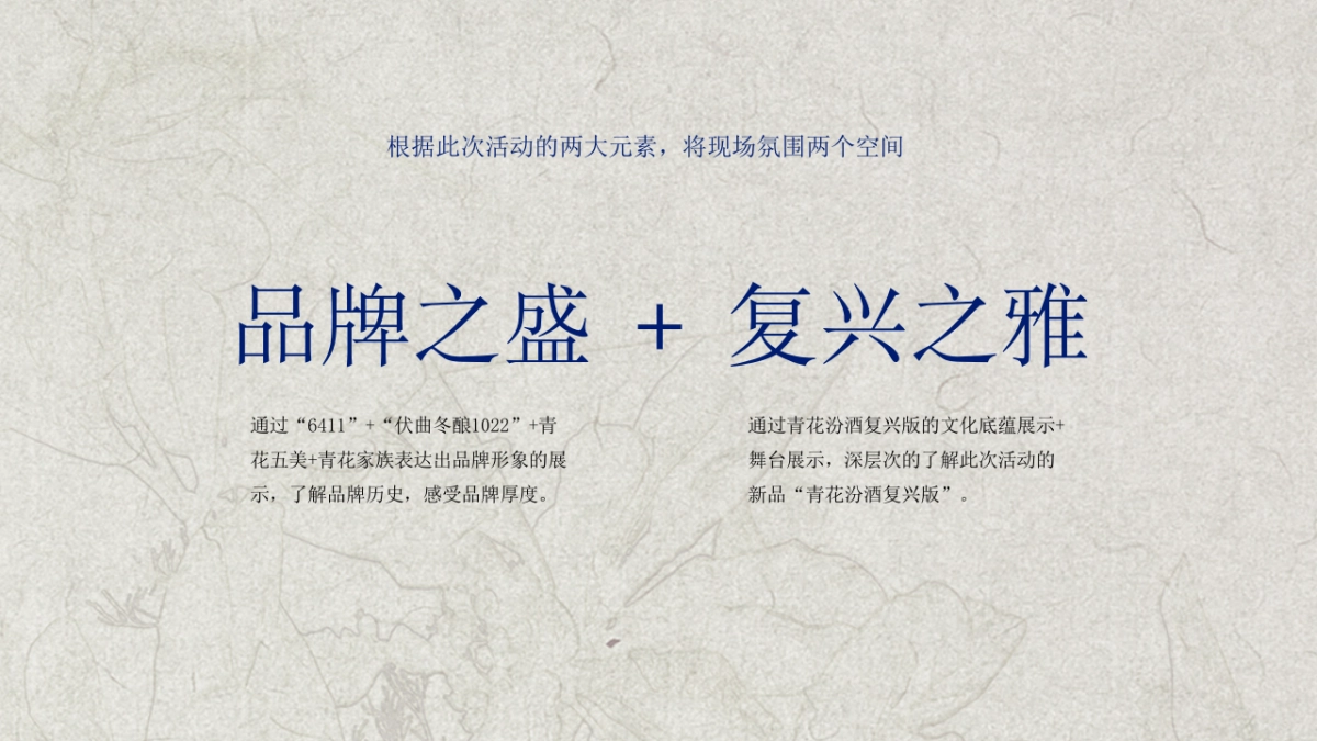 青花汾酒白酒品牌文化复兴盛宴活动策划方案_第4页