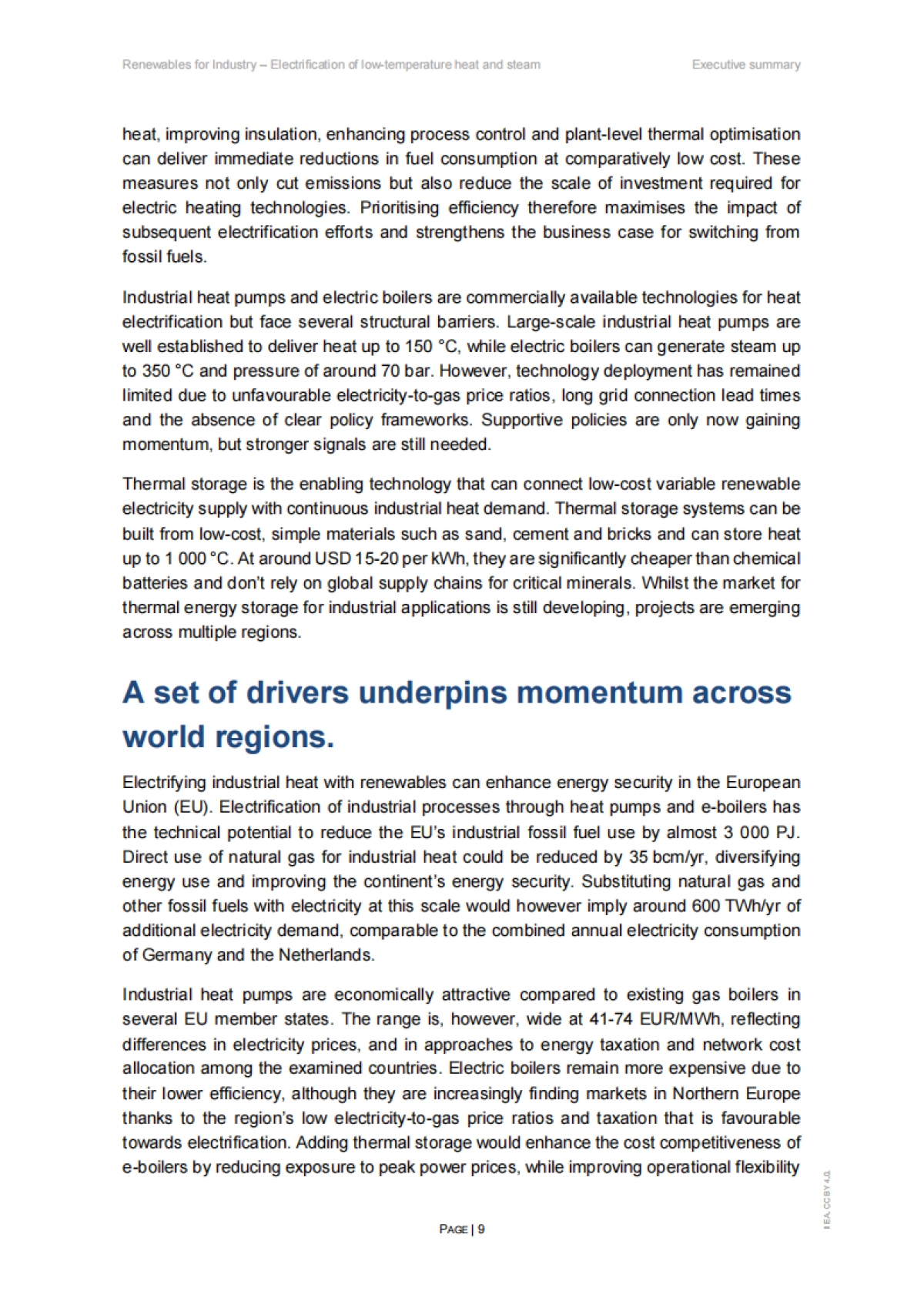 2025年工业领域可再生能源应用：低温热能及蒸汽电气化研究报告（英文版）-IEA国际能源署.pdf_第9页
