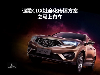 【CDX】码上有车新媒体营销传播方案