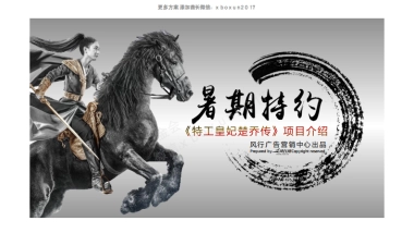 2017风行《特工皇妃楚乔传》营销通案