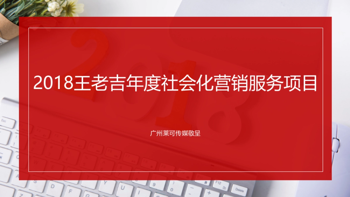 2018王老吉年度社会化营销服务项目_第1页