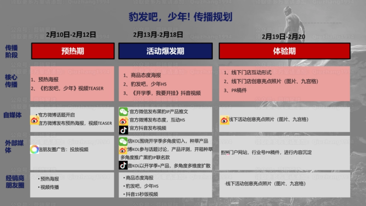 安踏儿童黑豹商品传播方案_第8页