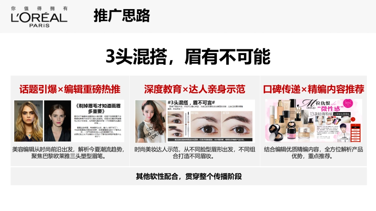 巴黎欧莱雅眉笔方案×瑞丽整合营销方案_第3页