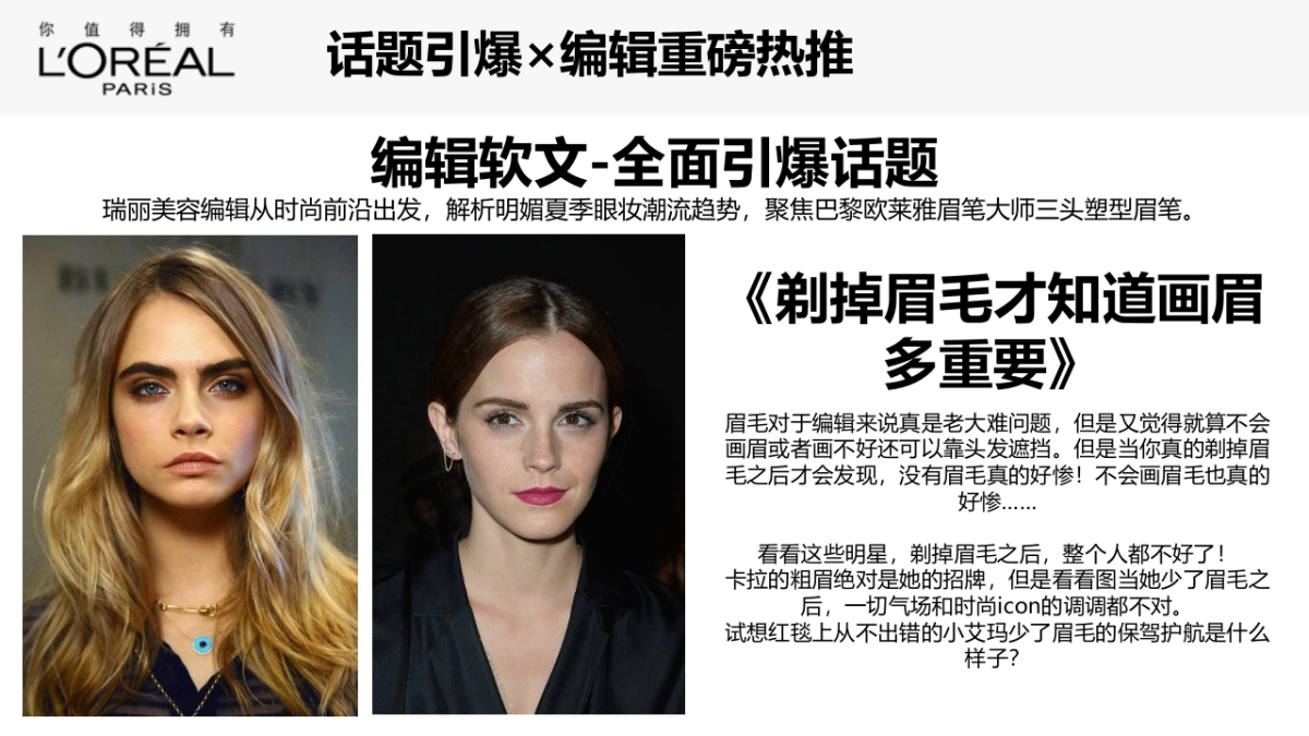巴黎欧莱雅眉笔方案×瑞丽整合营销方案_第4页