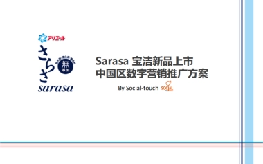 -宝洁新品上市中国区数字营销方案
