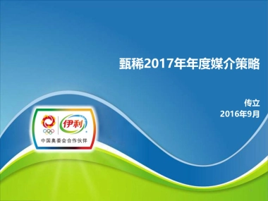 传立媒体】2017年甄稀年度媒介策略方案