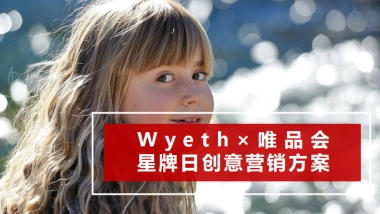 惠氏×唯品会星牌日创意营销方案