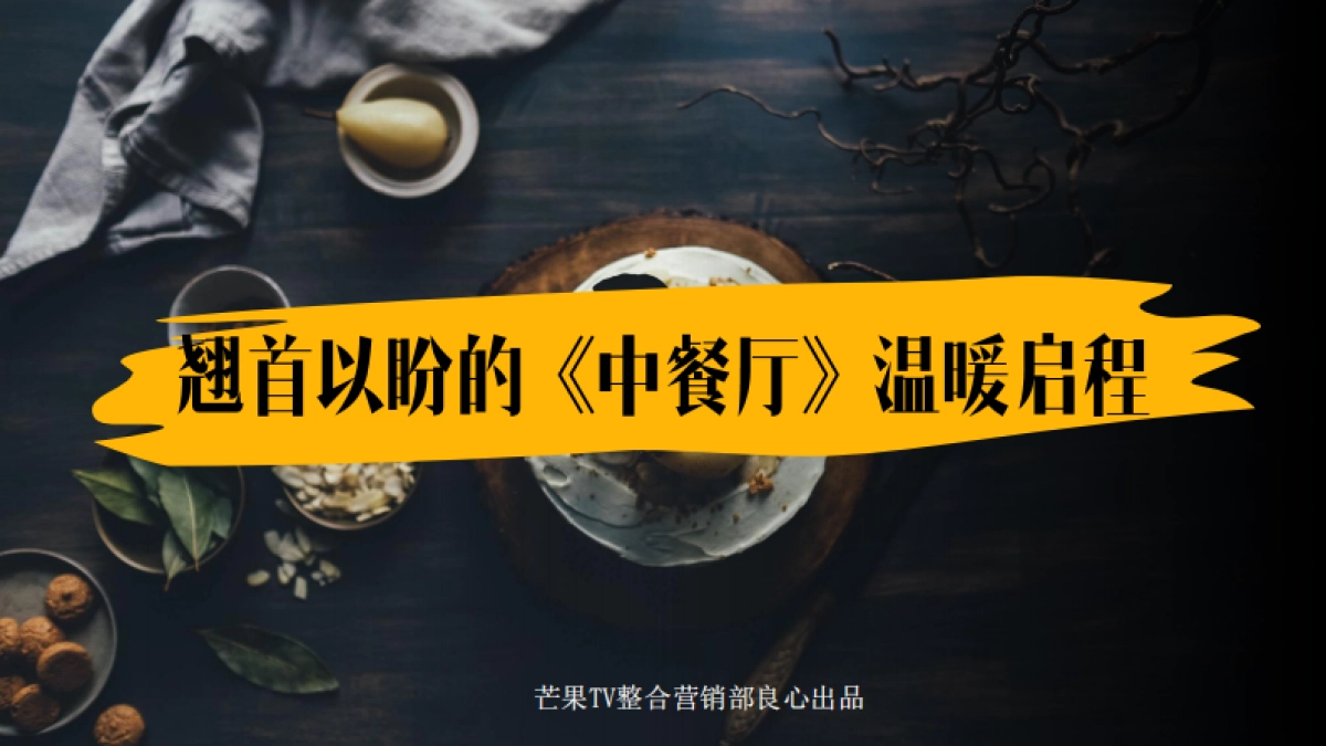 官方版《中餐厅》招商方案_第1页