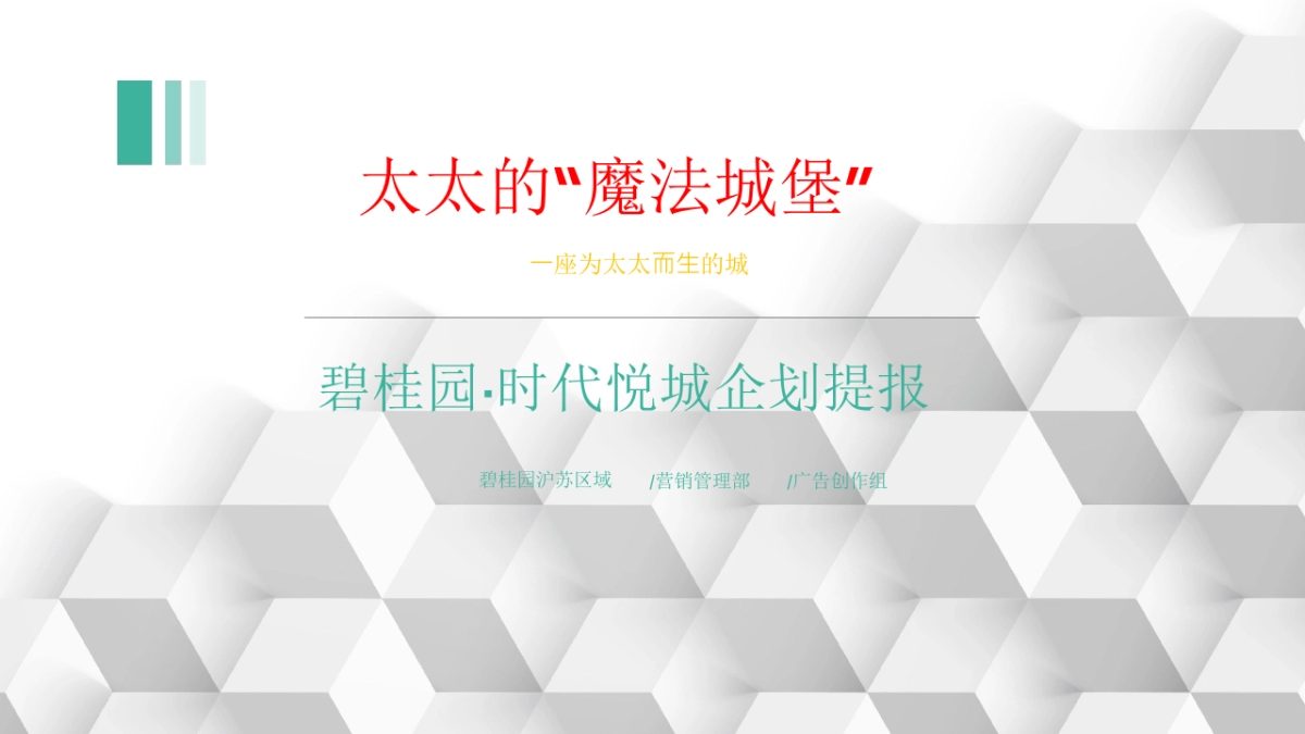碧桂园太太的魔法城堡推广提报_第5页
