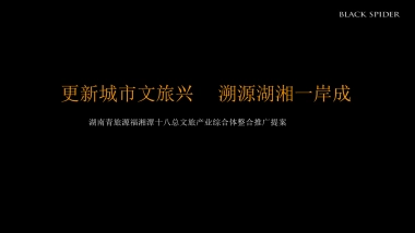 湖南青旅湘潭十八总文旅产业综合体整合推广提案