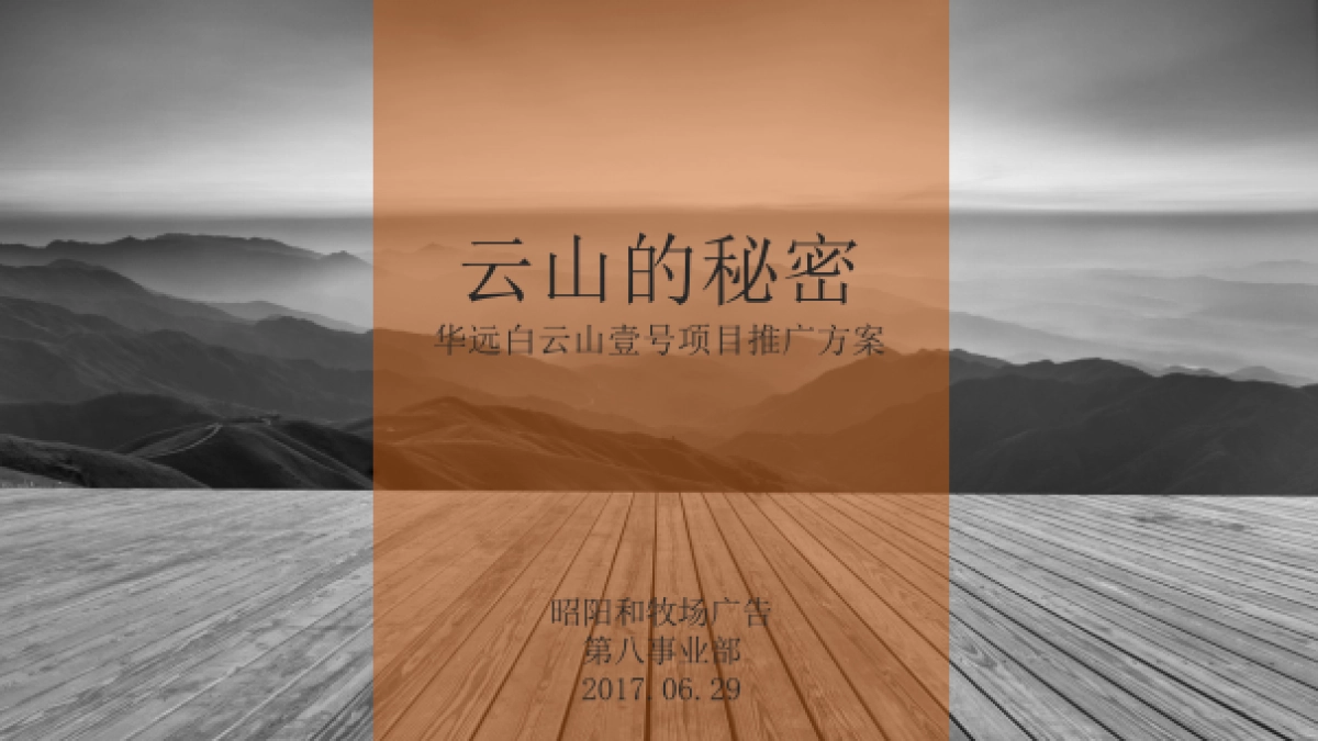 华远白云山壹号项目推广方案_第3页