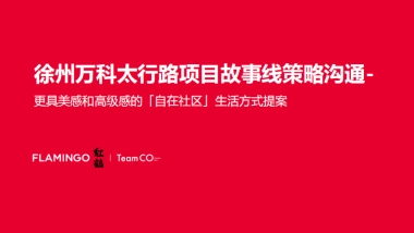 地产项目故事线策略沟通方案