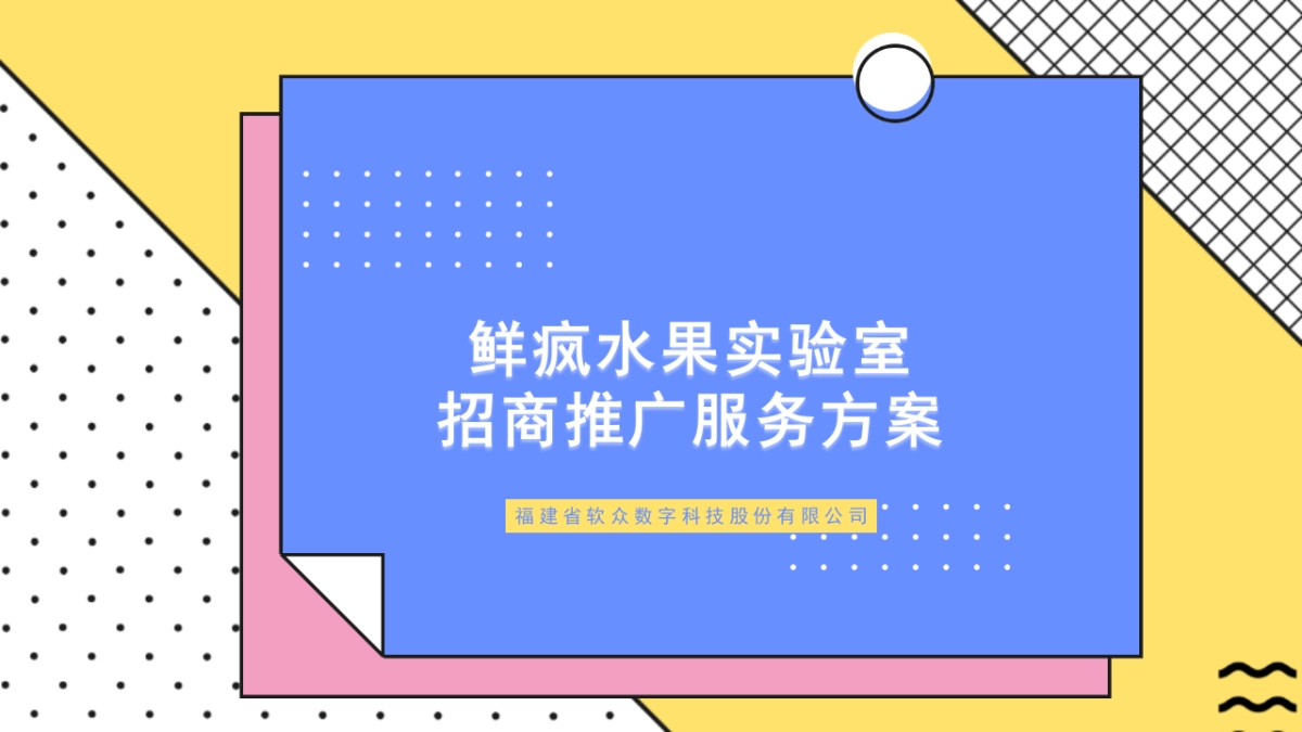 鲜疯招商推广方案_第1页