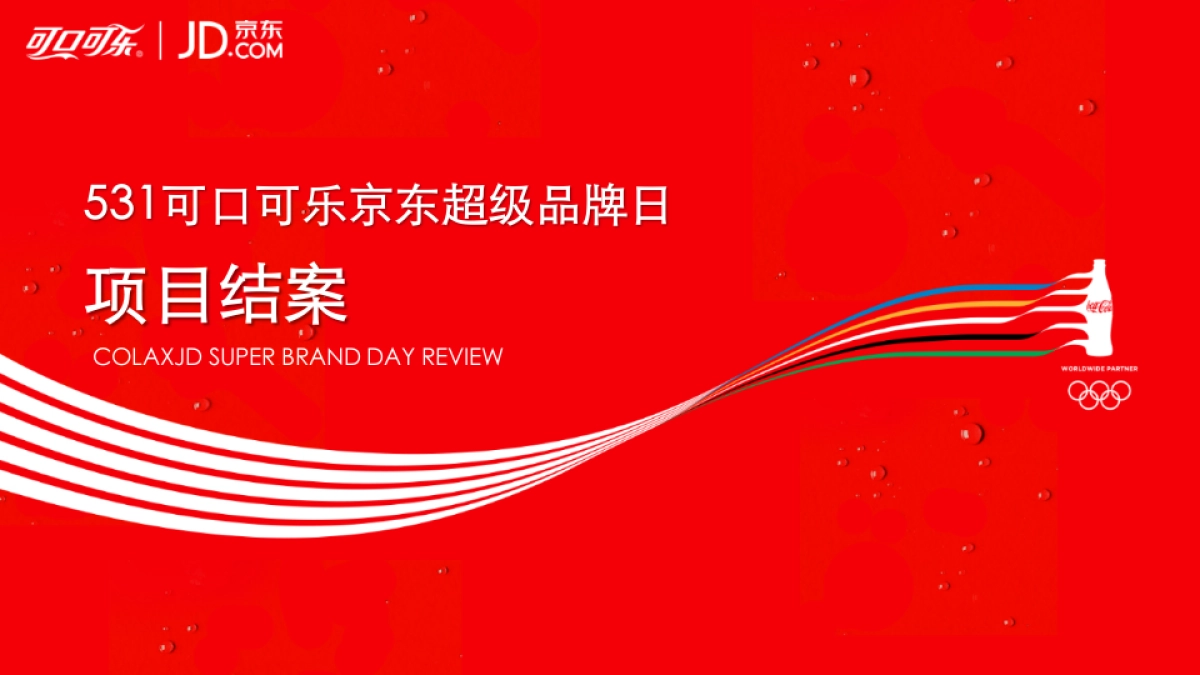 可口可乐京东品牌日结案_第1页