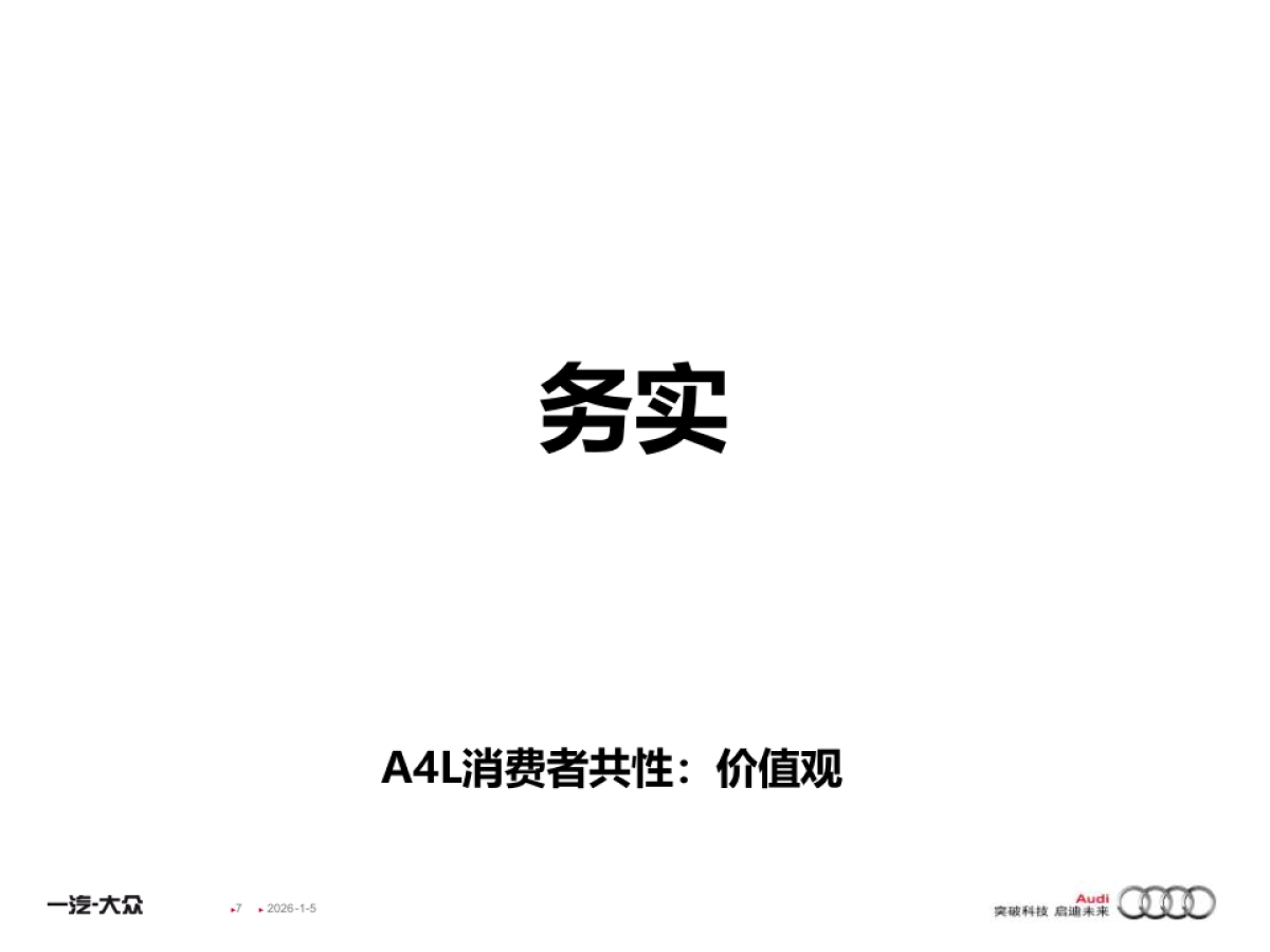 奥迪全新A4L东部区上市会方案_第7页