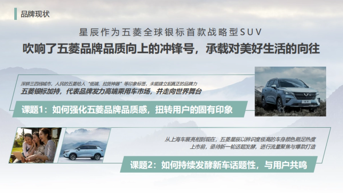 品牌策划丨五菱星辰上市营销内容传播规划方案_第2页