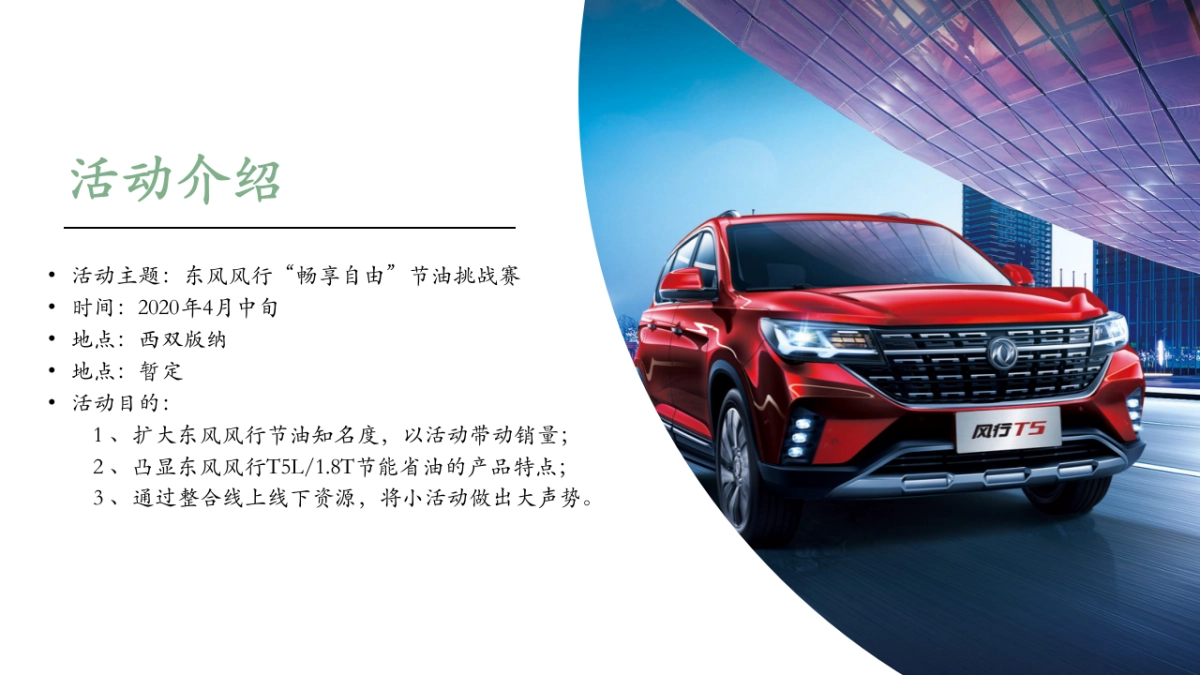 汽车品牌节油挑战赛（畅享自由主题）活动策划方案_第8页