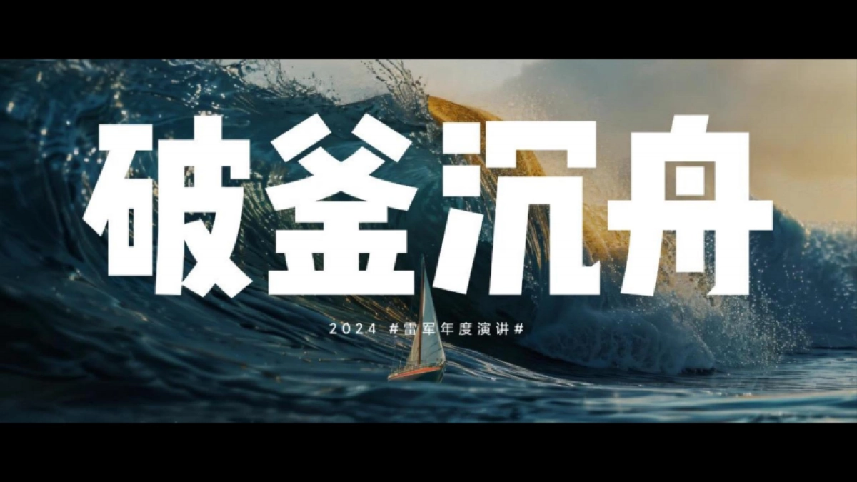 行业分享丨雷军2024演讲_第1页