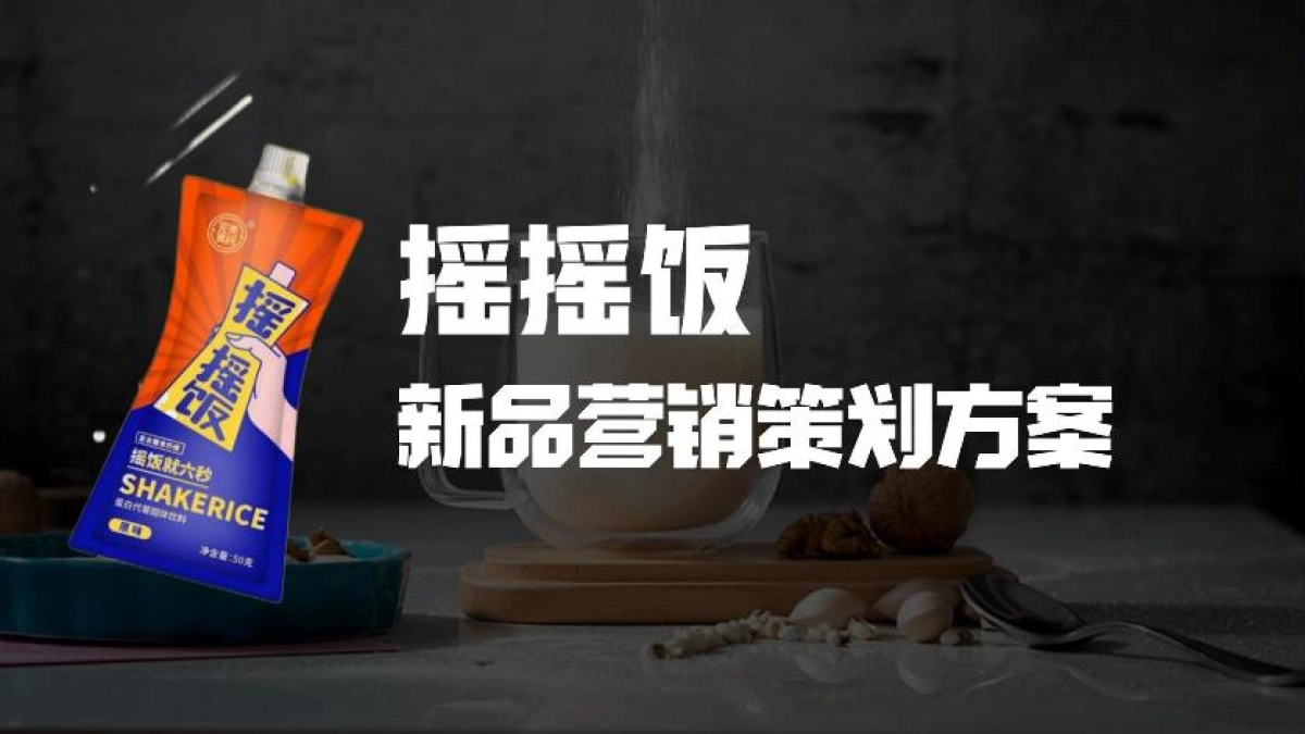 蛋白代餐固体饮料摇摇饭新品营销策划方案_第1页