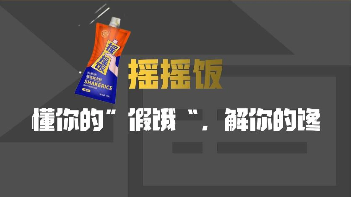 蛋白代餐固体饮料摇摇饭新品营销策划方案_第4页