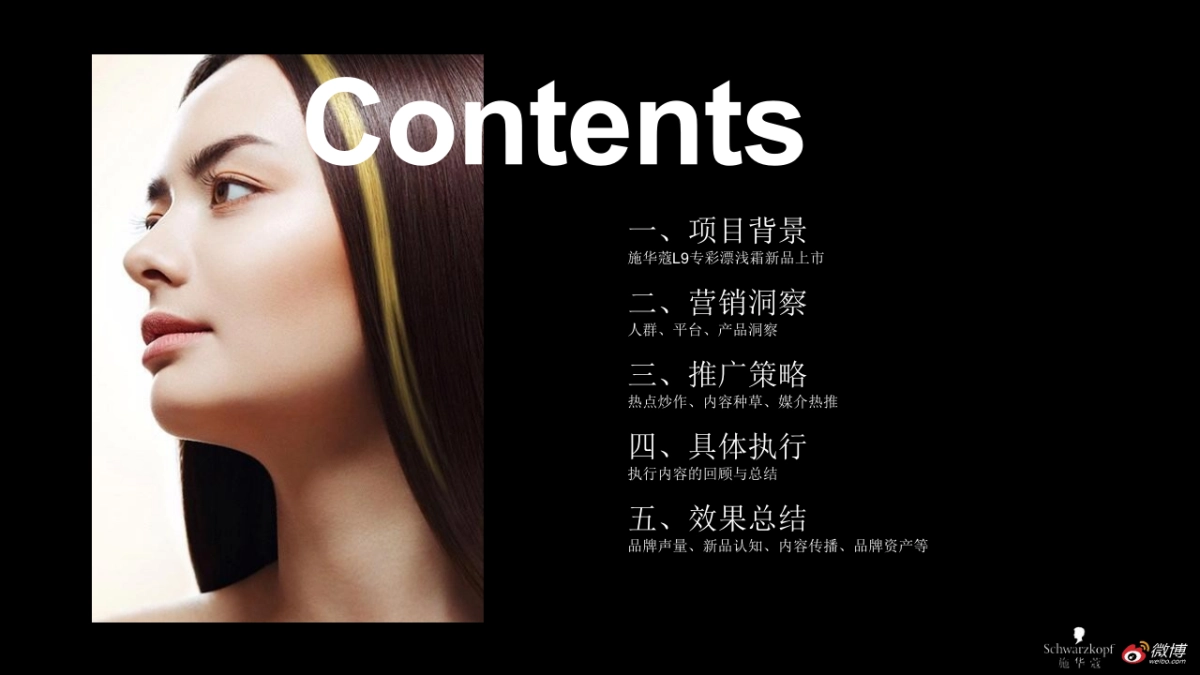 施华蔻L9专彩漂浅霜新品上市微博营销结案_第2页