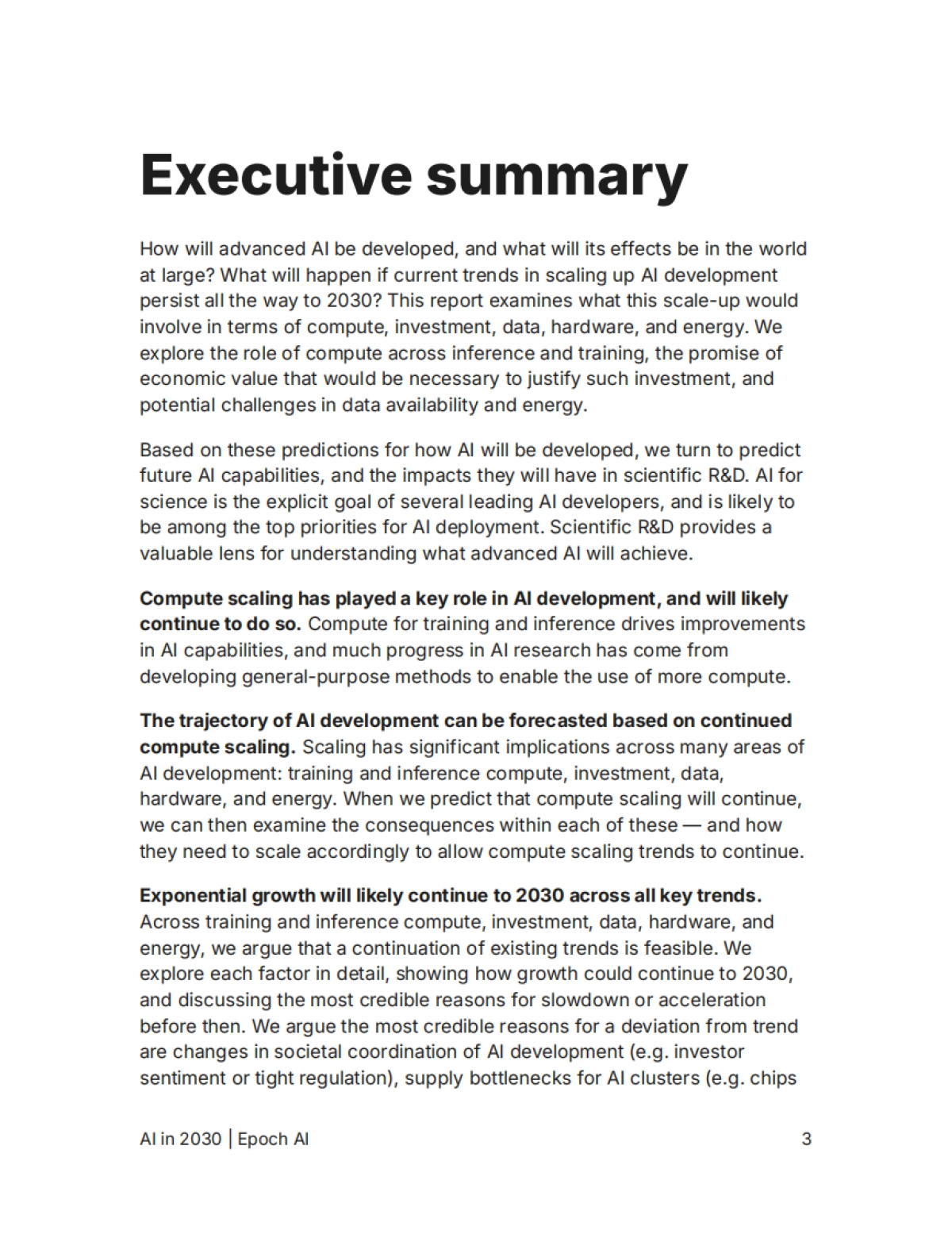 2030年人工智能（AI）研究报告：基于当前趋势的外推分析（英文版）-Epoch AI_第3页