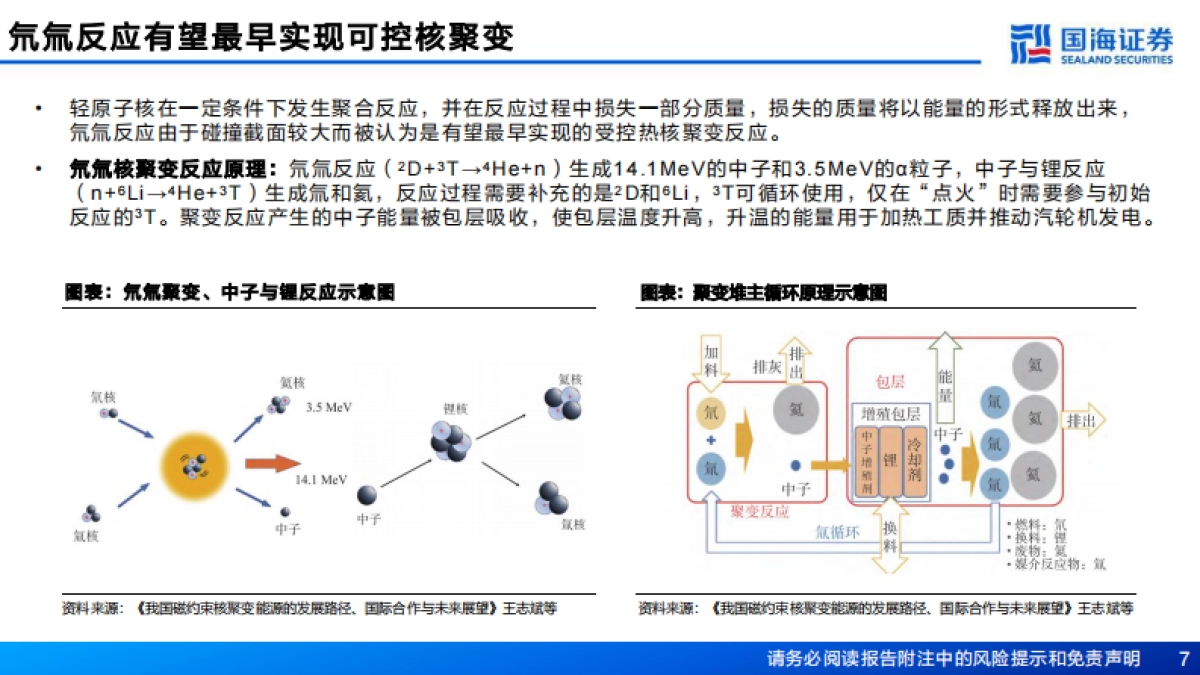 新材料产业深度报告：新材料产业框架之五，核聚变临界点已至，关键部件与材料迎战略机遇-国海证券_第7页
