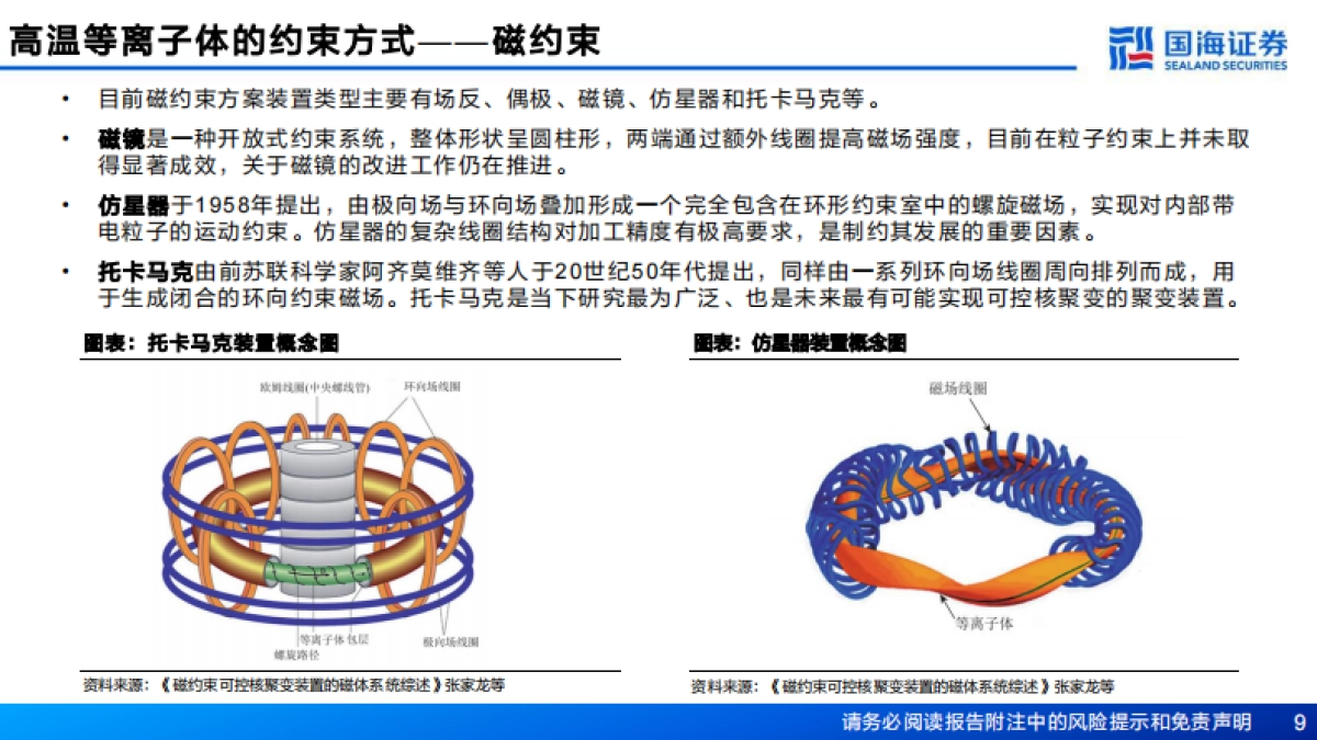 新材料产业深度报告：新材料产业框架之五，核聚变临界点已至，关键部件与材料迎战略机遇-国海证券_第9页