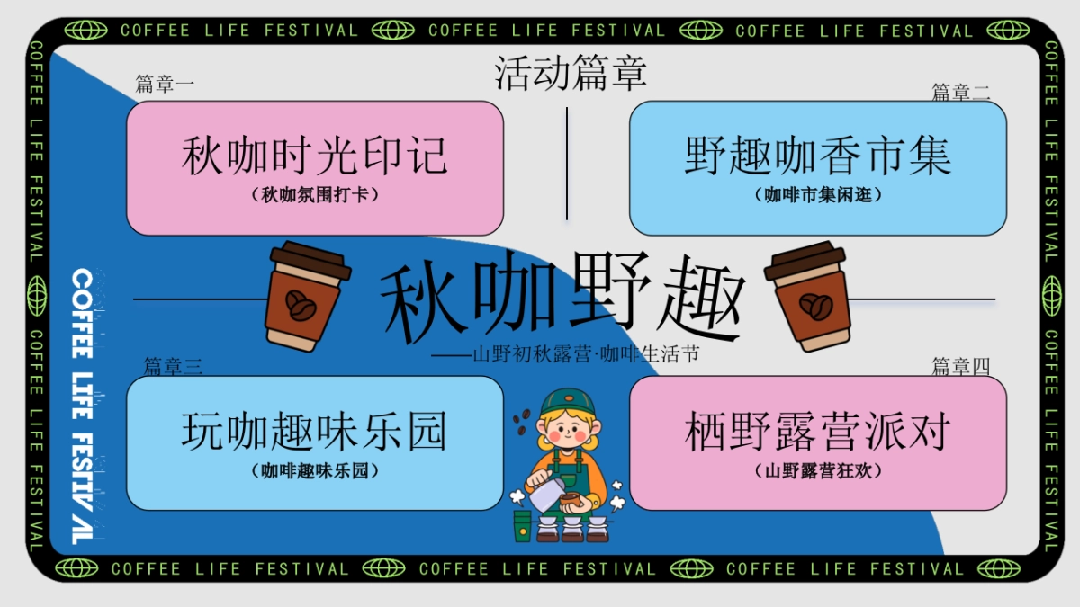 2025秋冬咖啡生活节市集露营「秋咖野趣主题」活动策划方案_第9页