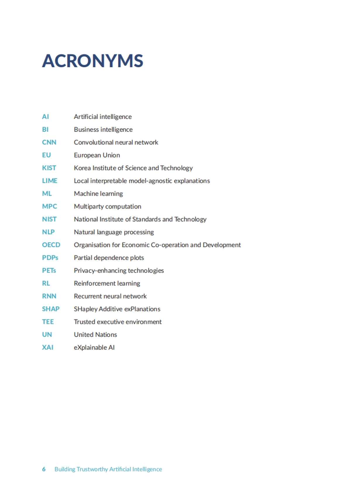 2025年构建值得信赖的人工智能：框架、应用和准备状态的自我评估报告（英文版）-世界银行_第6页