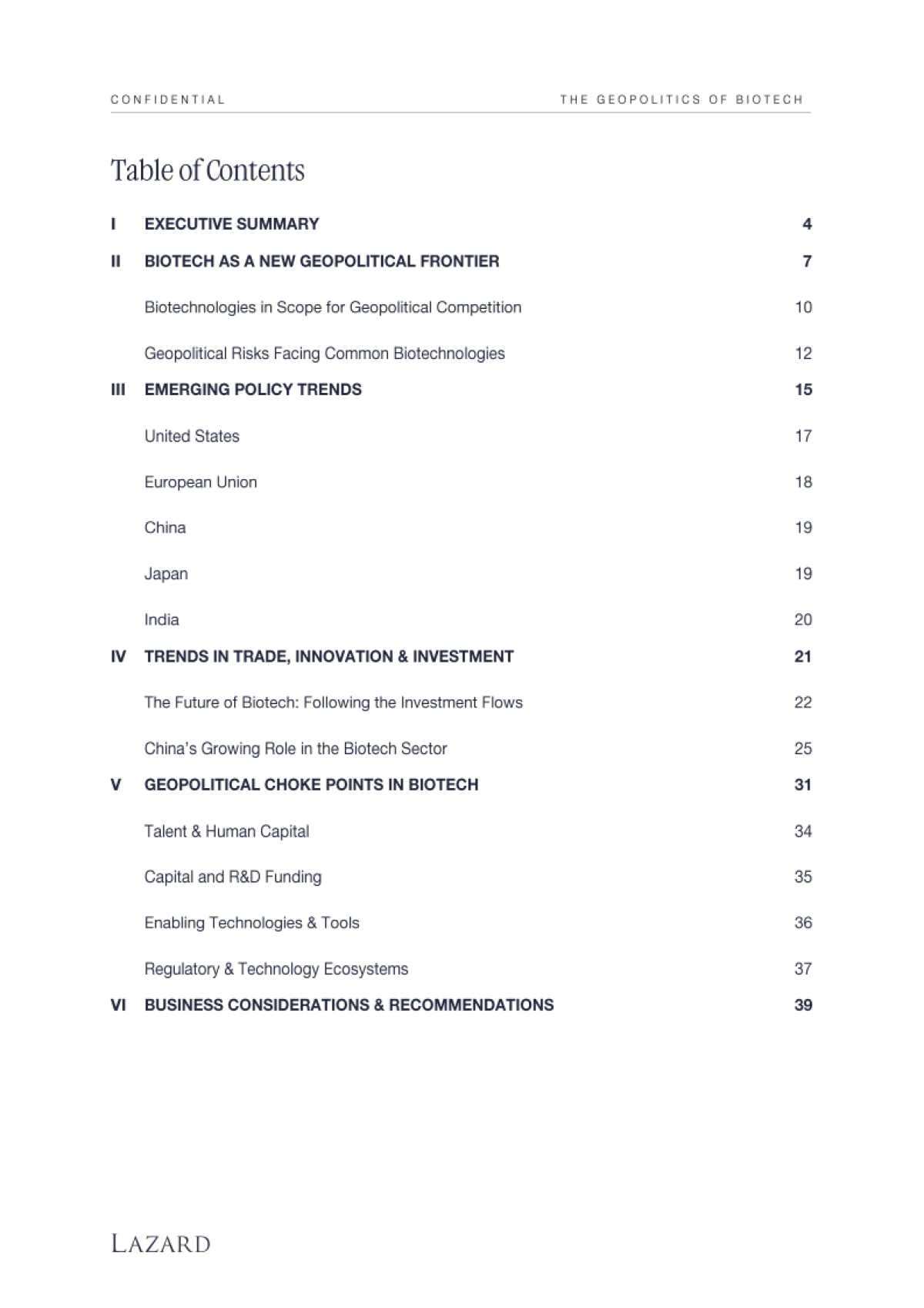 2025年生物技术领域地缘政治研究报告：竞争格局、风险评估、投资及科研实力分析（英文版）-Lazard_第3页