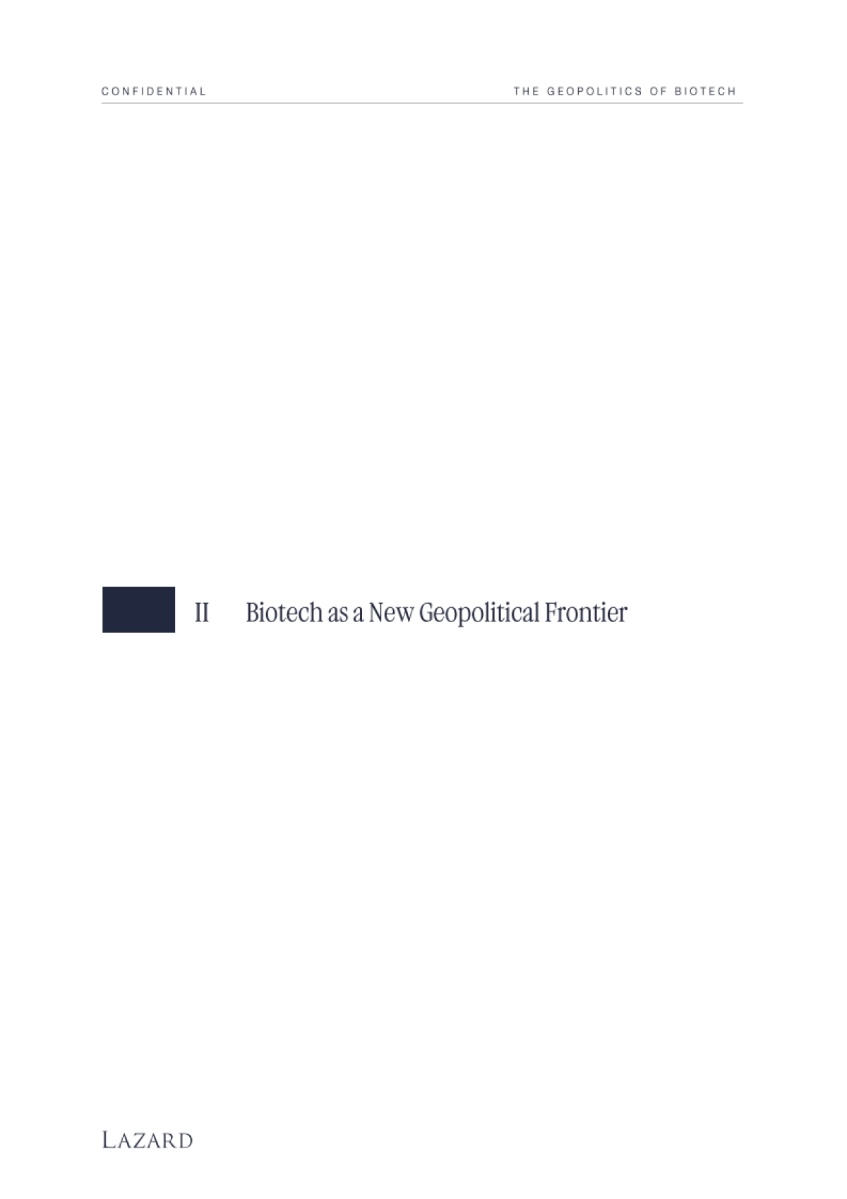 2025年生物技术领域地缘政治研究报告：竞争格局、风险评估、投资及科研实力分析（英文版）-Lazard_第7页