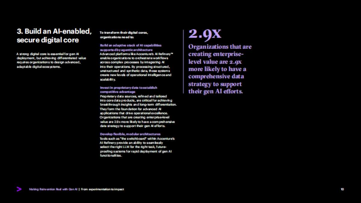 从试验到价值:生成式人工智能推动企业重塑_第10页