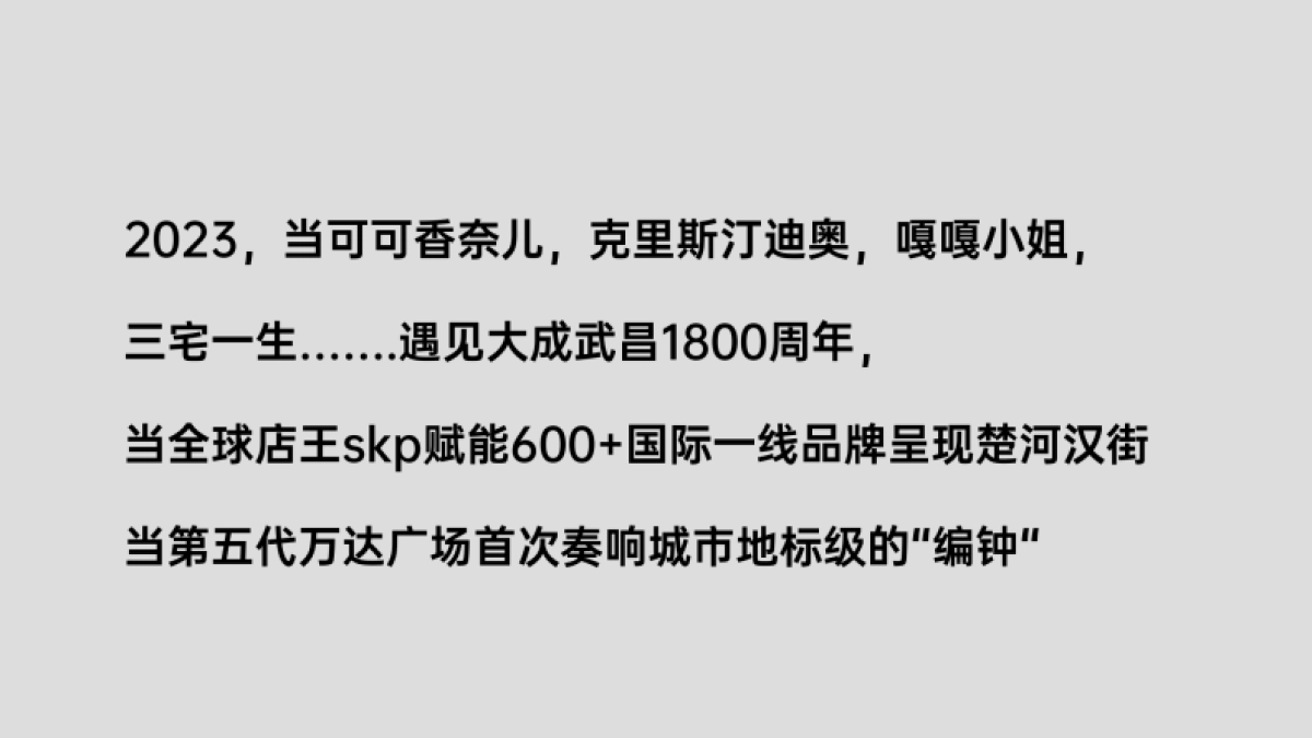 2023武汉万达中央文化区年度推广策划案_第8页