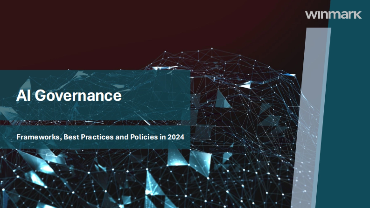 2024年人工智能（AI）治理指南：框架、最佳实践和政策（英文版）-WINMARK_第1页