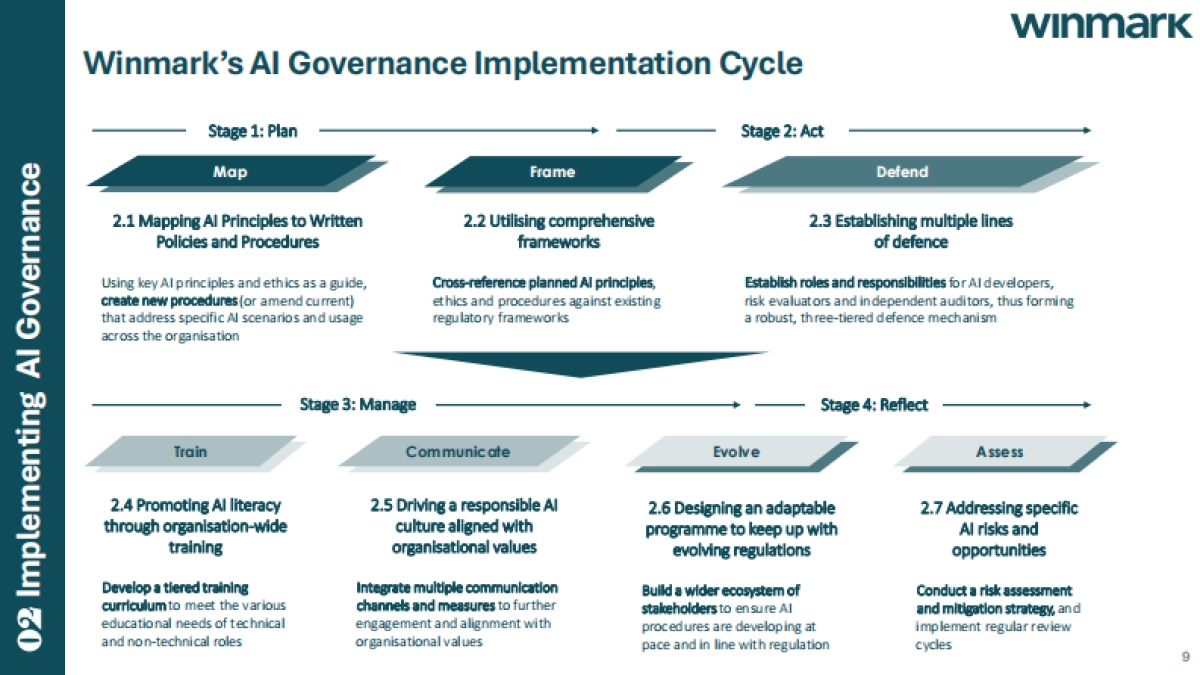 2024年人工智能（AI）治理指南：框架、最佳实践和政策（英文版）-WINMARK_第9页