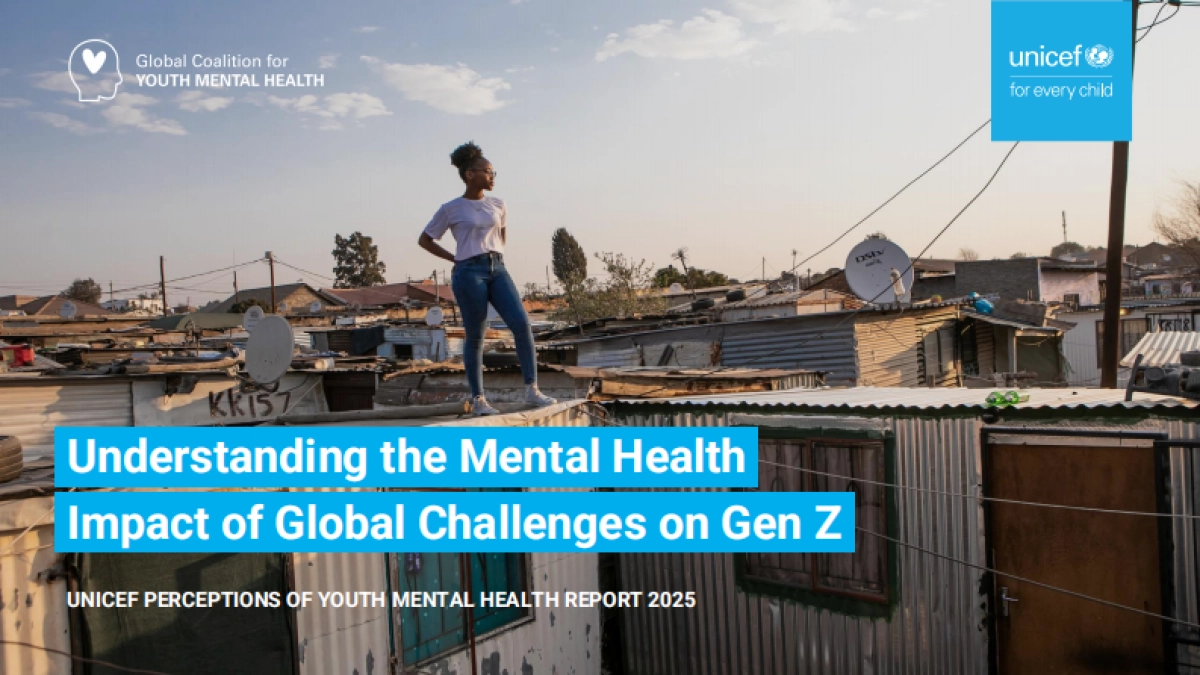 2025年全球性挑战对Z世代心理健康的影响报告（英文版）-联合国儿童基金会_第1页
