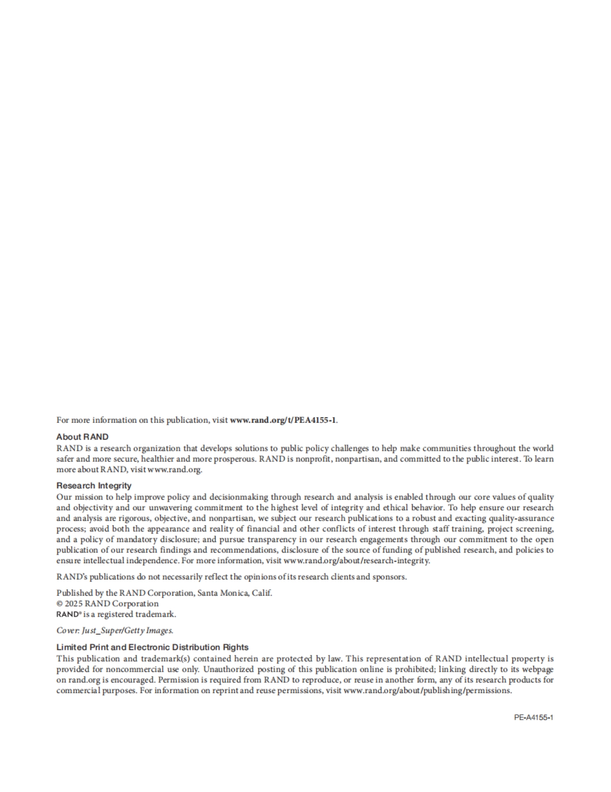 2025年通用人工智能竞赛与国际安全报告（英文版）-Rand兰德_第2页