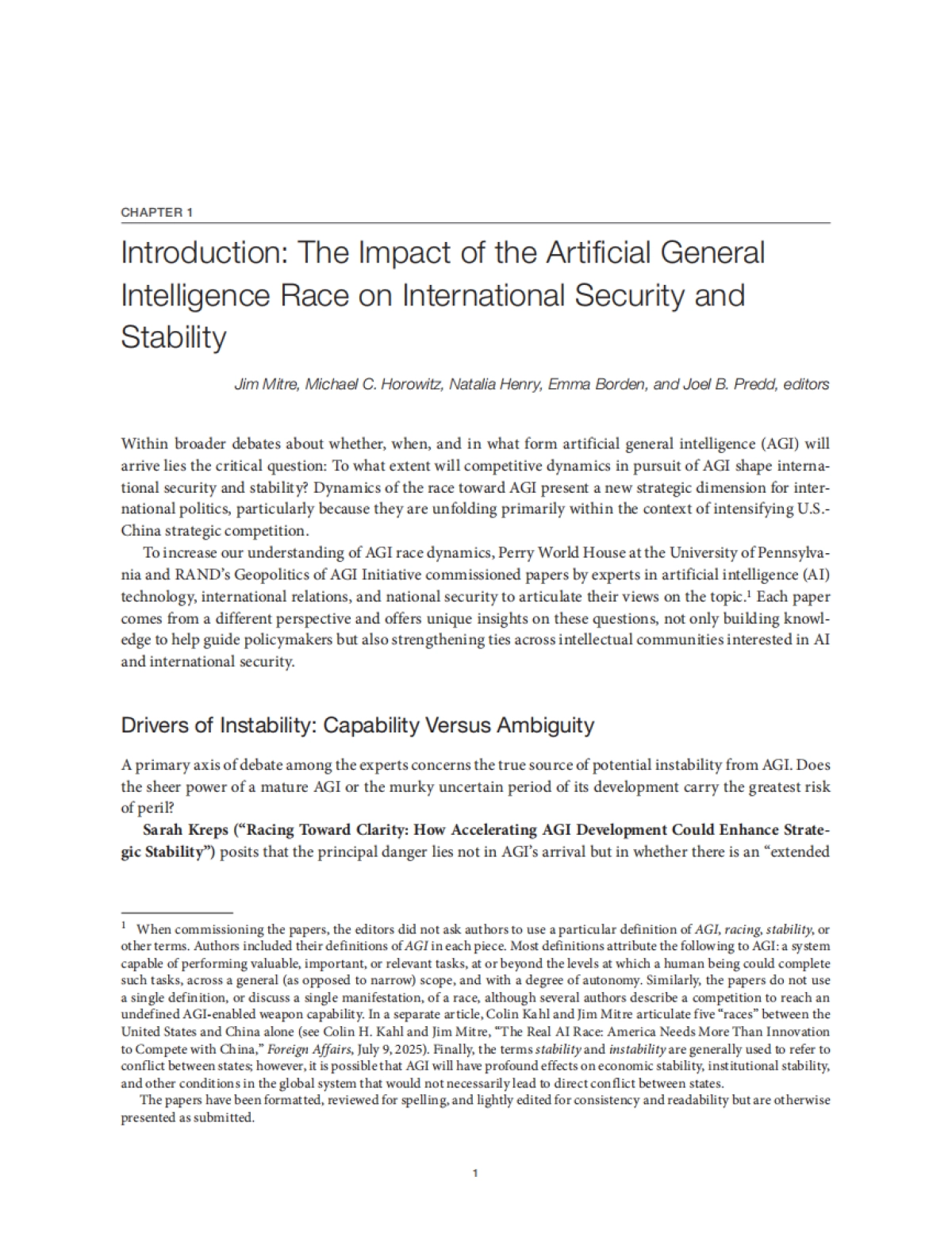 2025年通用人工智能竞赛与国际安全报告（英文版）-Rand兰德_第9页