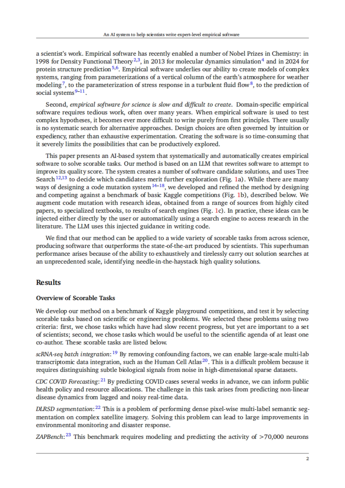 2025年一款助力科学家编写专家级实证软件的人工智能系统研究报告（英文版）-谷歌_第2页