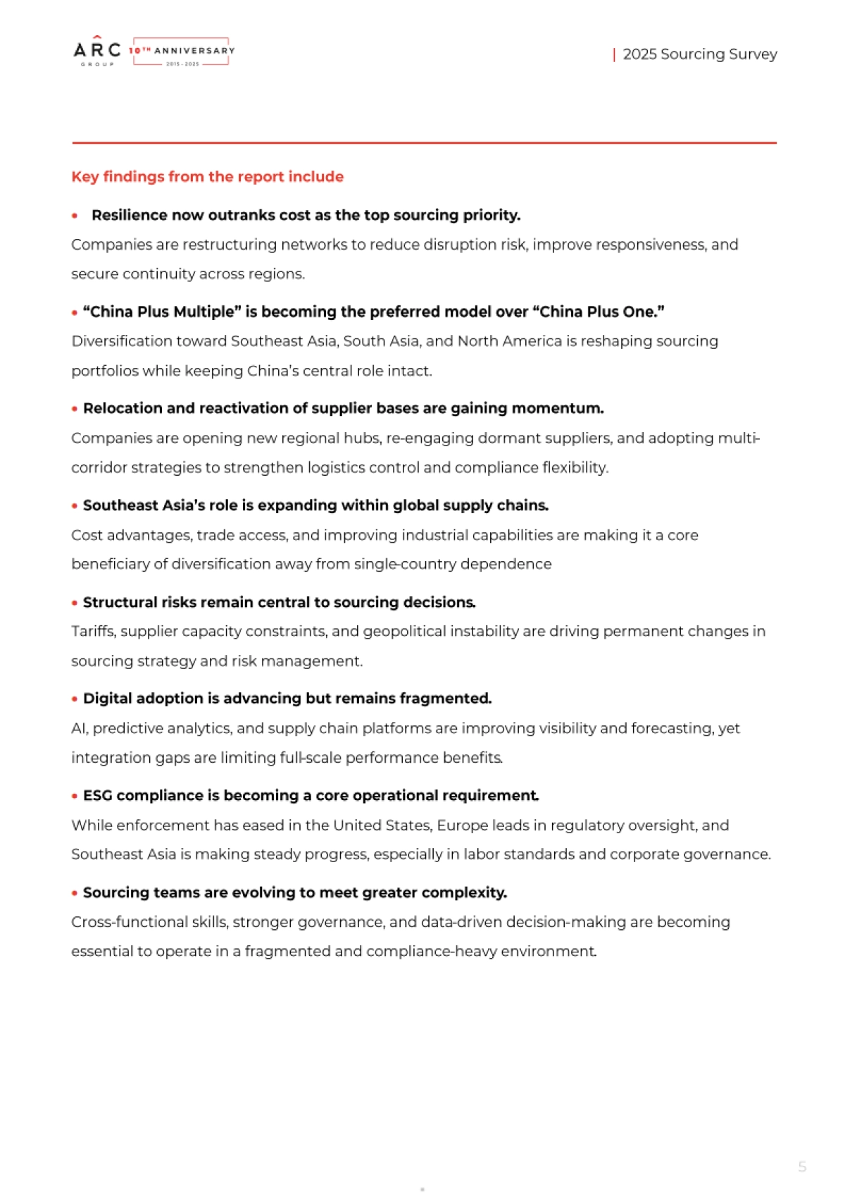 2025全球采购调研报告：数字化转型与智能供应链（英文版）-ARC Group_第5页