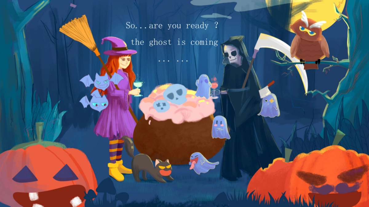 诡异万圣节胆小勿入主题活动方案_第4页