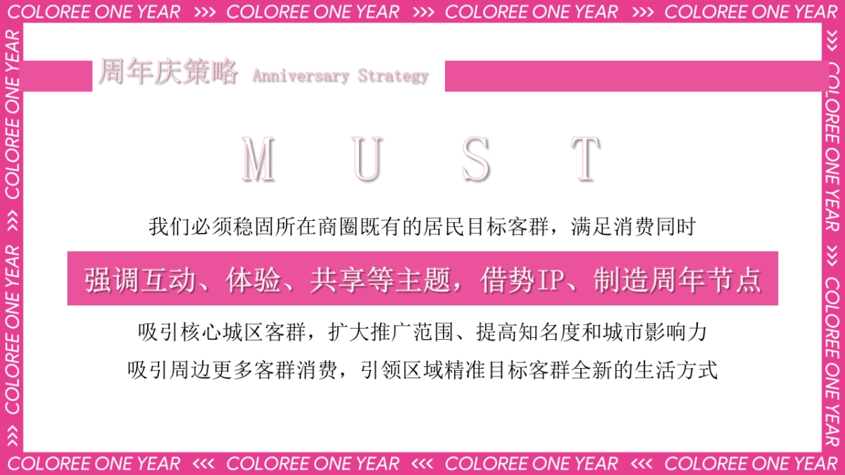 2022商业购物中心1周年庆系列「一起ONE出彩主题」活动策划方案_第8页