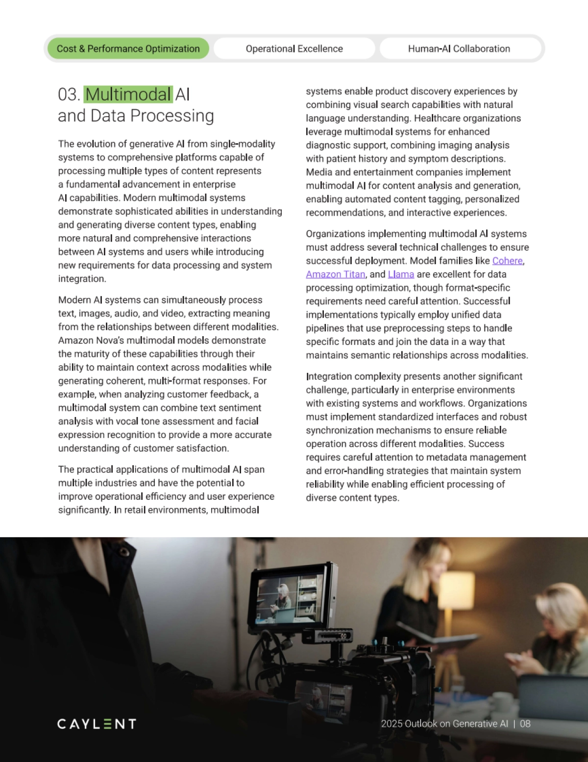 2025年生成式人工智能展望报告:面向企业管理者与高管(英文版)-Caylent_第8页